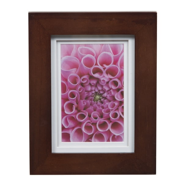 GALLERY SOLUTIONS 14x18 Mahogany Wall Frame with White & Lavender Mat For 11x14 Image GALLERY SOLUTIONS 14x18 Mahogany Wall Frame with White & Lavender Mat For 11x14 Image
